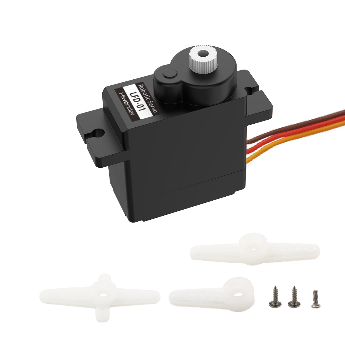 Hiwonder LFD-01 Robot Servo 6V Micro Servo Anti-blocking with Plastic Gear Hiwonder LFD-01 Robot Servo 6V Micro Servo Anti-blocking with Plastic Gear